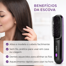 Escova Alisadora Portátil Sem Fio